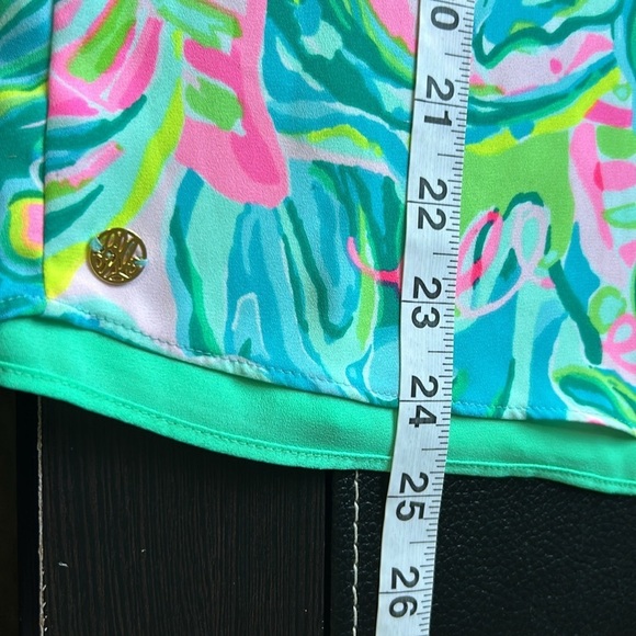 Lilly Pulitzer Florin Reversible Tank Top One In A Melon Green Pink Sz XS - Picture 10 of 12